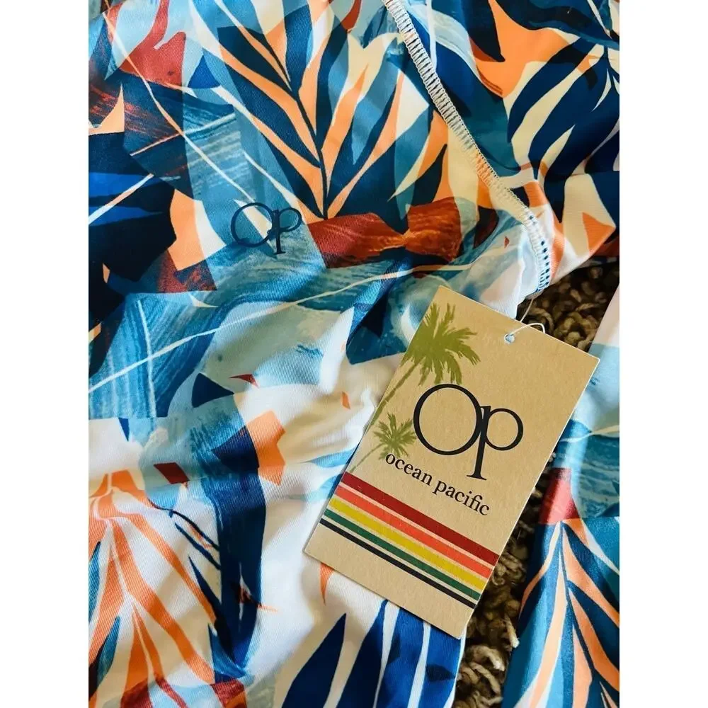 NWT❤️OP Ocean Pacific Women Swimsuit szM